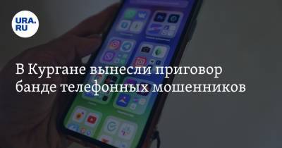 В Кургане вынесли приговор банде телефонных мошенников - ura.news - Москва - Курган