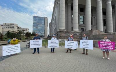 У сейма Литвы требовали не впускать мигрантов - obzor.lt - Белоруссия - Литва - Вильнюс