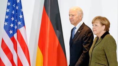 Владимир Зеленский - Ангела Меркель - Джо Байден - Украина надеется получить гарантии энергетической безопасности после встречи Байдена и Меркель - golos-ameriki.ru - Москва - Россия - США - Украина - Вашингтон - Германия