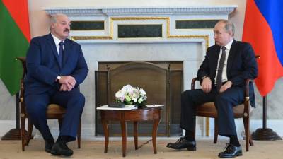 Владимир Путин - Александр Лукашенко - Встреча Путина и Лукашенко: о чем говорят лидеры - crimea.ria.ru - Россия - Крым - Санкт-Петербург - Симферополь - Белоруссия - Минск
