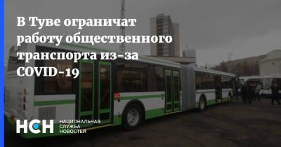 В Туве ограничат работу общественного транспорта из-за COVID-19 - nsn.fm - Россия - респ.Тыва - Тува