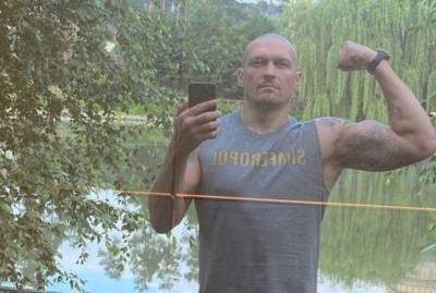 Александр Усик - Эдди Хирн - Александр Усик побрился наголо, проиграв в детскую игру - kp.ua - Украина - Англия - Лондон