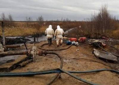 Показатели разливов нефти у "ЛУКОЙЛа" в 2020 году выросли почти в 3 раза - smartmoney.one - респ. Коми - окр.Ненецкий