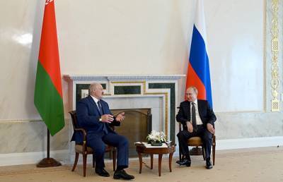Владимир Путин - Дмитрий Песков - Александр Лукашенко - Лукашенко и Путин договорились, что цена на газ для Беларуси в 2022 году сохранится на уровне 2021 года - ont.by - Россия - Санкт-Петербург - Белоруссия