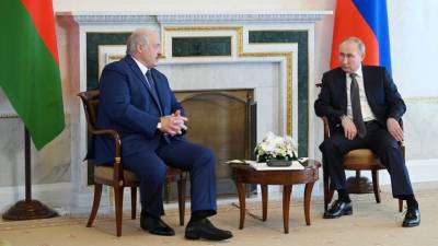 Владимир Путин - Николай Иванов - Александр Лукашенко - Самые острые вопросы: что обсуждали Владимир Путин и Александр Лукашенко на встрече в Петербурге - 5-tv.ru - Россия - Санкт-Петербург - Белоруссия