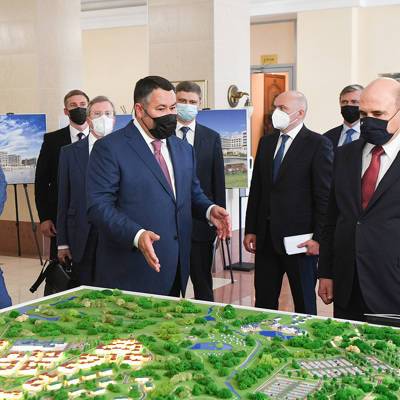 Игорь Руденя - Михаил Мишустин - Кабмин РФ поддерживает не только производство, но и экспорт отечественной продукции - radiomayak.ru - Россия - ЦФО - Тверь - Тверская обл.