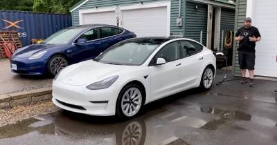 Tesla потребовала $16 тысяч за ремонт Model 3, которую починили на СТО всего за $700 (видео) - focus.ua - Украина