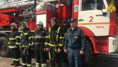 В Твери на пожаре спасли мужчину - afanasy.biz - Россия - Тверь - Тверская обл.