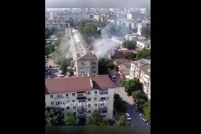 В Новороссийске из горящего здания эвакуировали 9 человек - kuban.mk.ru - Краснодарский край - Новороссийск