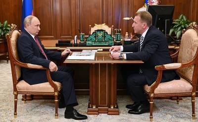 В.Путин - Игорь Шувалов - Встреча с председателем госкорпорации развития «ВЭБ.РФ» Игорем Шуваловым - kremlin.ru