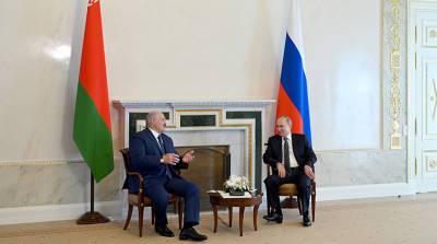 Владимир Путин - Александр Лукашенко - Более 5 часов длились переговоры Александра Лукашенко и Владимира Путина в Санкт-Петербурге - grodnonews.by - Россия - Санкт-Петербург - Белоруссия - Сотрудничество