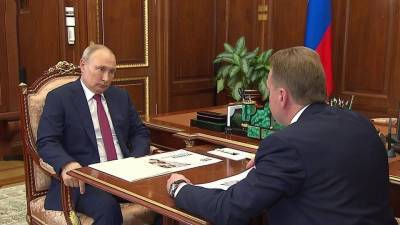 Владимир Путин - Игорь Шувалов - Владимир Путин обсудил с главой ВЭБ.РФ Игорем Шуваловым работу и планы госкорпорации - 1tv.ru