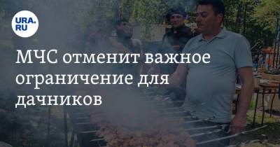МЧС отменит важное ограничение для дачников - ura.news - Россия