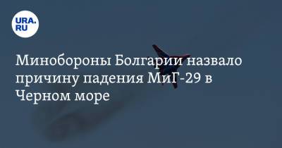 Минобороны Болгарии назвало причину падения МиГ-29 в Черном море - ura.news - Болгария