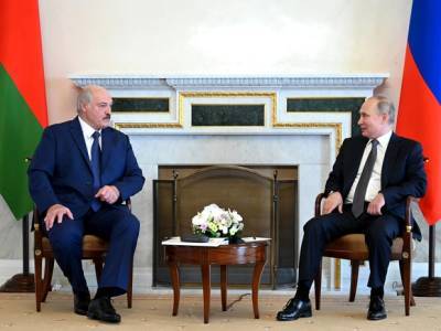 Владимир Путин - Александр Лукашенко - Наталья Эйсмонт - «Противодействие санкциям коллективного Запада»: в Минске назвали истинное содержание встречи Лукашенко с Путиным - rosbalt.ru - Россия - Санкт-Петербург - Белоруссия - Минск