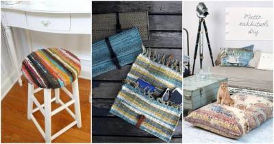 13 феноменальных идей для творческого использования старых ковров. Стоит подарить им вторую жизнь - skuke.net