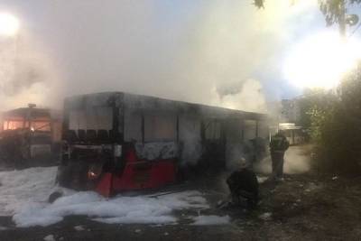 Во Владимире ночью сгорели сразу пять автобусов ООО «АДМ» - vladimir.mk.ru