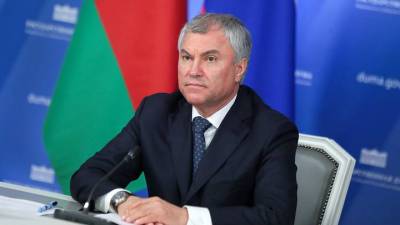 Владимир Путин - Вячеслав Володин - Володин заявил, что статья Путина является честной оценкой постыдной политики Украины - vm.ru - Москва - Россия - Украина - Киев