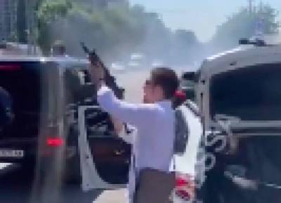 Гости из Чечни устроили под Одессой перестрелку и экстремальную езду - lenta.ua - Украина - респ. Чечня - Одесса - Одесская обл.