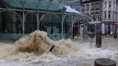 Проливные дожди, накрывшие Западную и Центральную Европу, спровоцировали наводнения - 1tv.ru - Швейцария - Бельгия - Германия