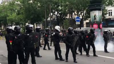 Во французских регионах торжества по случаю Дня взятия Бастилии сорвали демонстранты - 1tv.ru - Россия - Китай - Германия - Париж