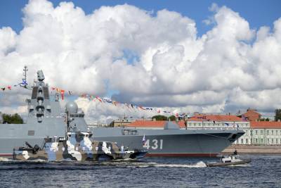 В Петербурге состоялась еще одна репетиция парада ко дню ВМФ - abnews.ru - Россия - Санкт-Петербург