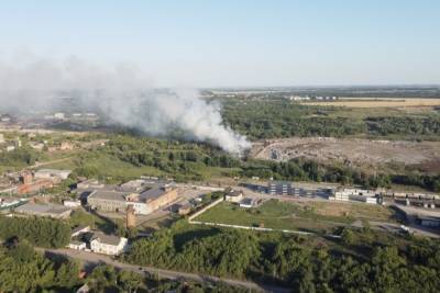 В Новомосковске на городской свалке произошел пожар - tula.mk.ru - Тула - Новомосковск - Тульская обл.