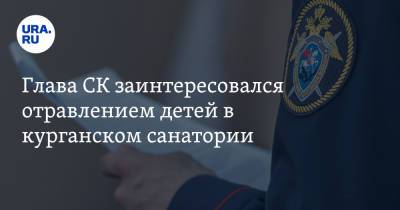 Александр Бастрыкин - Глава СК заинтересовался отравлением детей в курганском санатории - ura.news - Россия - Курганская обл.