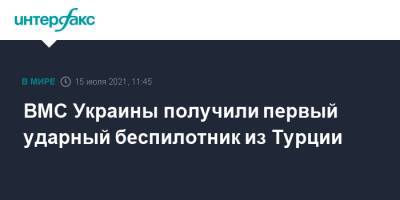 Андрей Таран - ВМС Украины получили первый ударный беспилотник из Турции - interfax.ru - Москва - Украина - Турция
