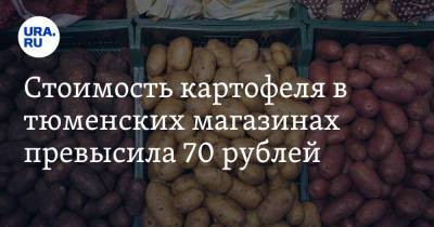 Стоимость картофеля в тюменских магазинах превысила 70 рублей - ura.news - Тюмень