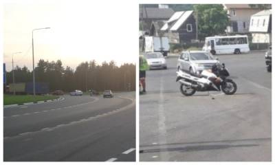 Две аварии с мотоциклистами произошли в Петрозаводске за сутки - gubdaily.ru - Петрозаводск - республика Карелия