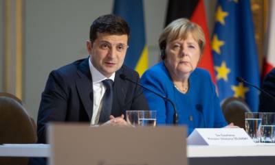 Ангела Меркель - Меркель – Зеленскому: моя твоя не понимает - newsland.com - Украина - Вашингтон - Германия - Берлин