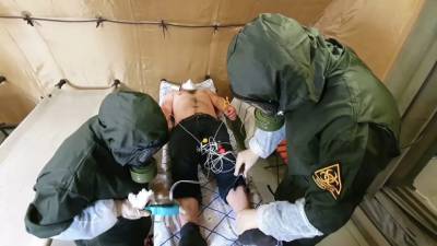 Военные врачи ЦВО оказывают помощь пациентам с COVID-19 в Хакасии - russian.rt.com - Москва - Черногория - респ. Хакасия
