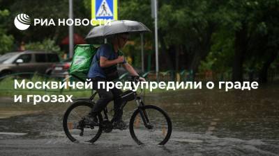 Евгений Тишковец - В Москве в четверг ожидаются кратковременные дожди, грозы, град и до 32 тепла - ria.ru - Москва