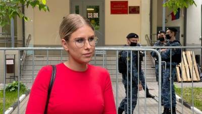 Любовь Соболь - Алексей Навальный - Мосгорсуд счел законным штраф Соболь за призывы на акцию Навального - piter.tv - Москва - Россия