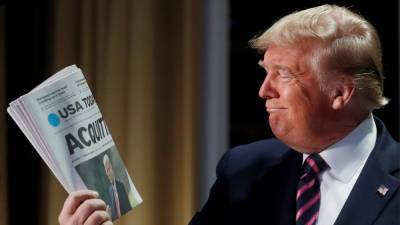 Дональд Трамп - Владимир Путин - Дмитрий Песков - Guardian опубликовала "документы Кремля" о помощи Москвы Трампу - svoboda.org - Москва - Россия - США