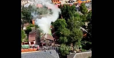 В Воронеже горит гостиница на проспекте Труда - gorcom36.ru - Воронеж - Воронежская обл.