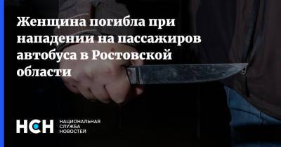 Женщина погибла при нападении на пассажиров автобуса в Ростовской области - nsn.fm - Россия - Ростовская обл. - Нападение