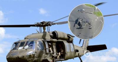 Шарль Де-Голль - В Бухаресте экстренно сел вертолет ВВС США UH-60 Black Hawk – фото и видео - obozrevatel.com - США - Румыния - county Black Hawk - г. Бухарест - Twitter