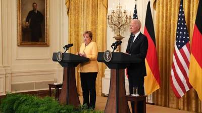 Борис Джонсон - Ангела Меркель - Маттиас Варниг - Джо Байден - CША и Германия подписали Вашингтонскую декларацию - lenta.ua - США - Украина - Англия - Германия