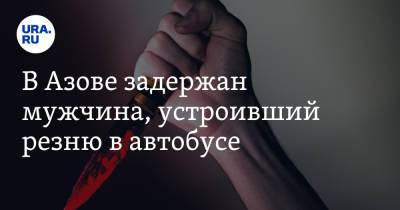 В Азове задержан мужчина, устроивший резню в автобусе. Ему мерещились черти - ura.news - Ростовская обл.