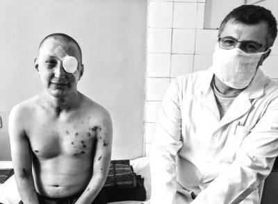 Лидия Нанивская - Морпех ВСУ Виталий получил тяжелое ранение - real-vin.com - Украина
