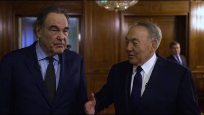 Нурсултан Назарбаев - Оливер Стоун - В Москве показали документальный фильм Оливера Стоуна, посвященный первому президенту Казахстана Нурсултану Назарбаеву - 1tv.ru - Москва - Россия - Китай - Казахстан