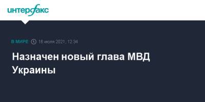 Арсен Аваков - Антон Геращенко - Денис Монастырский - Назначен новый глава МВД Украины - interfax.ru - Москва - Украина