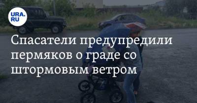 Спасатели предупредили пермяков о граде со штормовым ветром - ura.news - Пермь - Пермский край