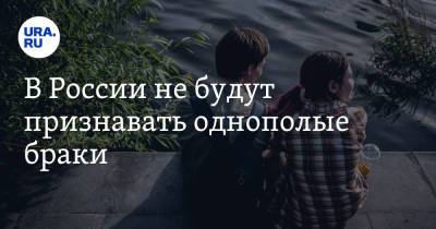 Вячеслав Володин - В России не будут признавать однополые браки - ura.news - Россия