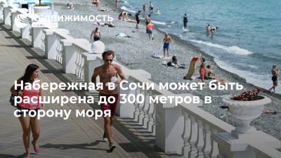 Алексей Копайгородский - Набережная в Сочи может быть расширена до 300 метров в сторону моря - realty.ria.ru - Сочи