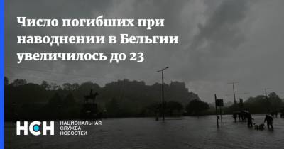 Число погибших при наводнении в Бельгии увеличилось до 23 - nsn.fm - Бельгия - Люксембург