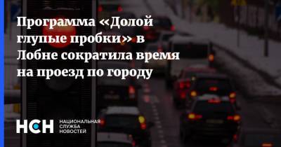 Андрей Воробьев - Программа «Долой глупые пробки» в Лобне сократила время на проезд по городу - nsn.fm - Московская обл. - Московская область