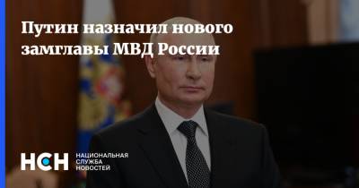 Владимир Путин - Путин назначил нового замглавы МВД России - nsn.fm - Россия
